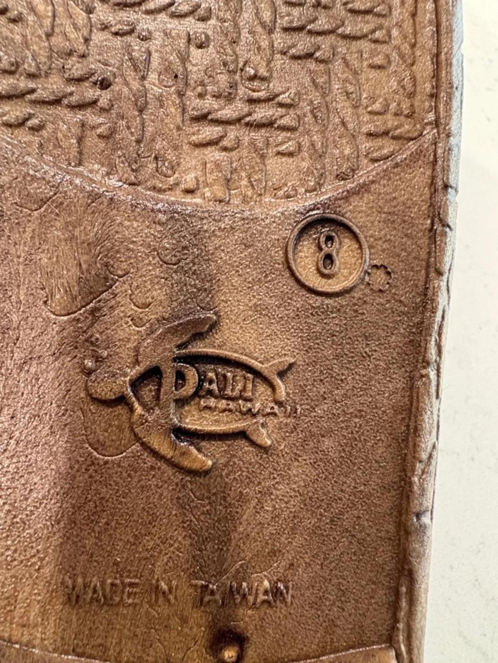 Pali Hawaii Brown Slide Sandals - Picture 6 of 7